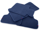 Dark Blue Mats For BMW 6 Series E24 Coupe With M Package - AutoWin
