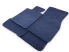 Dark Blue Mats For BMW 6 Series E24 Coupe With M Package - AutoWin