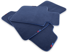 Dark Blue Mats For BMW 6 Series E24 Coupe With M Package - AutoWin