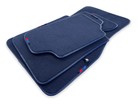 Dark Blue Mats For BMW 6 Series E24 Coupe With M Package - AutoWin