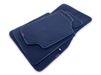 Dark Blue Mats For BMW 8 Series E31 2-door Coupe With M Package - AutoWin
