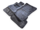 Dark Gray Sheepskin Floor Mats For Bentley Flying Spur (2013-2019) Design Brand - AutoWin