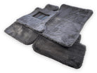 Dark Gray Sheepskin Floor Mats For Bentley Flying Spur (2013-2019) Design Brand - AutoWin