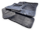Dark Gray Sheepskin Floor Mats For Bentley Flying Spur (2013-2019) Design Brand - AutoWin