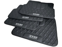 Floor Mats For BMW 2 Series G42 2-door Coupe Black Leather Er56 Design - AutoWin
