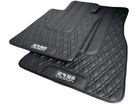 Floor Mats For BMW 3 Series E92 Lci Black Leather Er56 Design - AutoWin