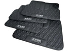 Floor Mats For BMW 3 Series E92 Lci Black Leather Er56 Design - AutoWin