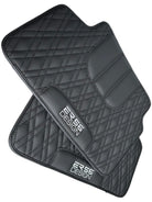 Floor Mats For BMW 3 Series E92 Lci Black Leather Er56 Design - AutoWin