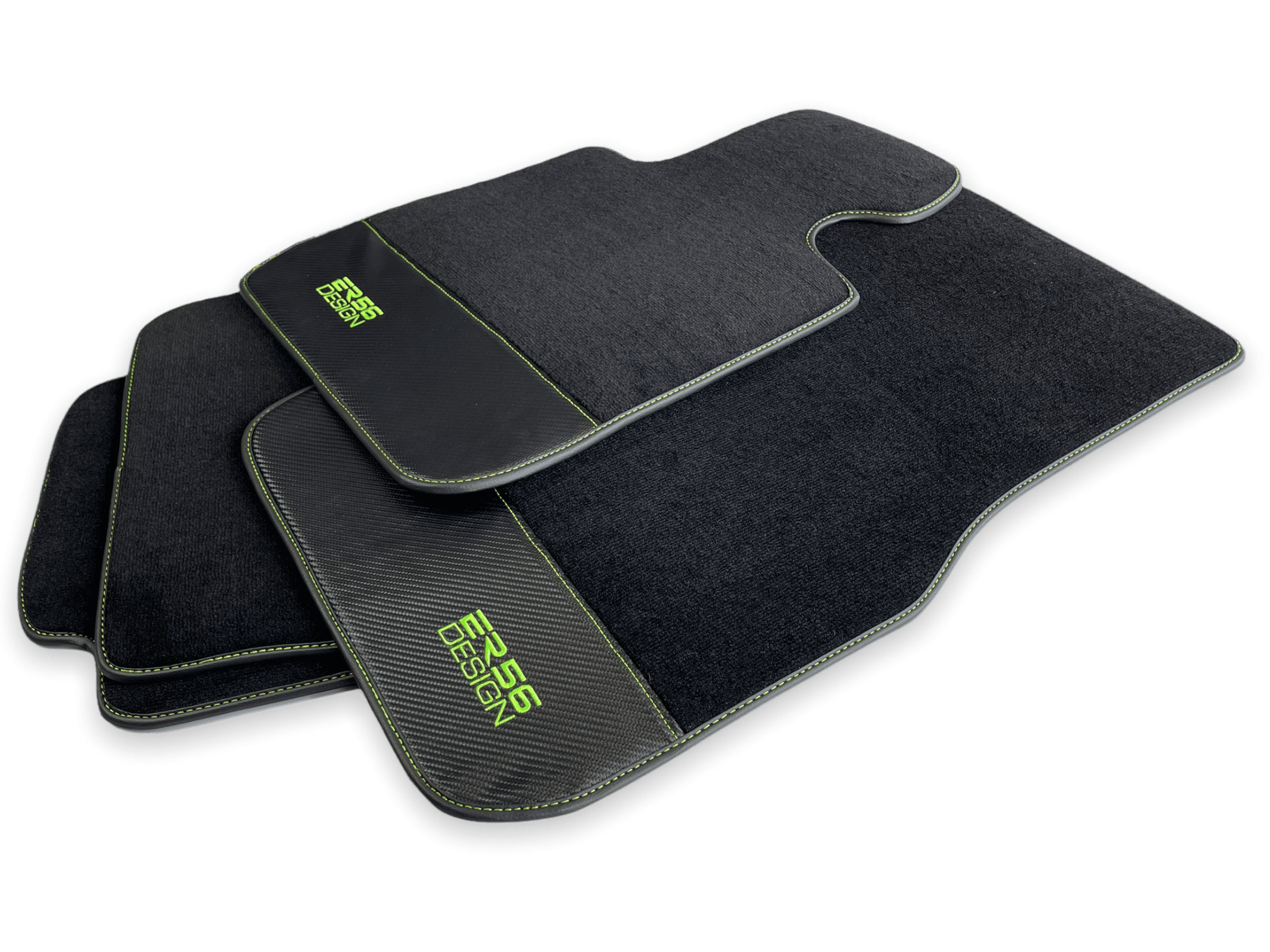 Floor Mats For BMW 8 Series E31 2-door Coupe Carbon Leather Er56 Design - AutoWin