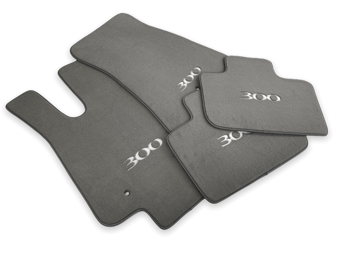 Floor Mats For Chrysler 300C Gray 2011-2022 - AutoWin