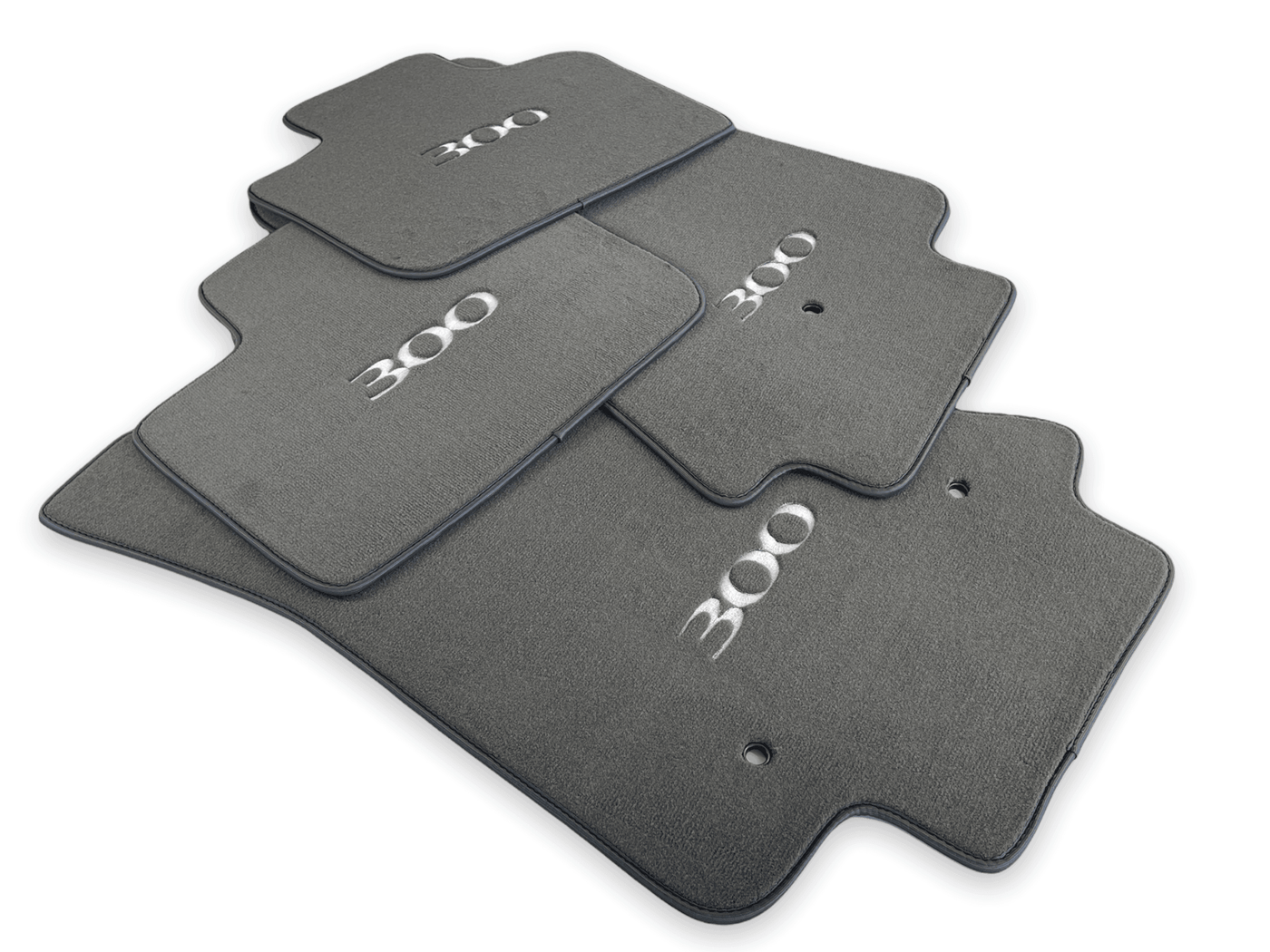 Floor Mats For Chrysler 300C Gray 2011-2022 - AutoWin