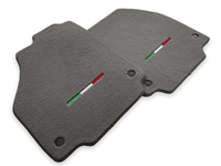 Floor Mats For Ferrari F8 Tributo (2019-2023) Gray Italian Edition - AutoWin