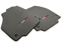 Floor Mats For Ferrari F8 Tributo (2019-2023) Gray Italian Edition - AutoWin