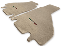 Floor Mats For Ferrari Testarossa 1984–1996 Beige Autowin Brand Italy Edition - AutoWin