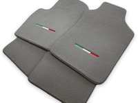 Gray Floor Mats for Fiat Punto Evo (2009-2012) 5 Doors - AutoWin