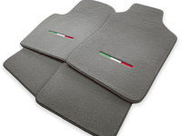 Gray Floor Mats for Fiat Punto Evo (2009-2012) 5 Doors - AutoWin