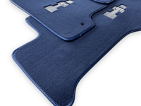 Floor Mats For Hummer H3 2005-2010 Tailored Dark Blue Color Carpets - AutoWin