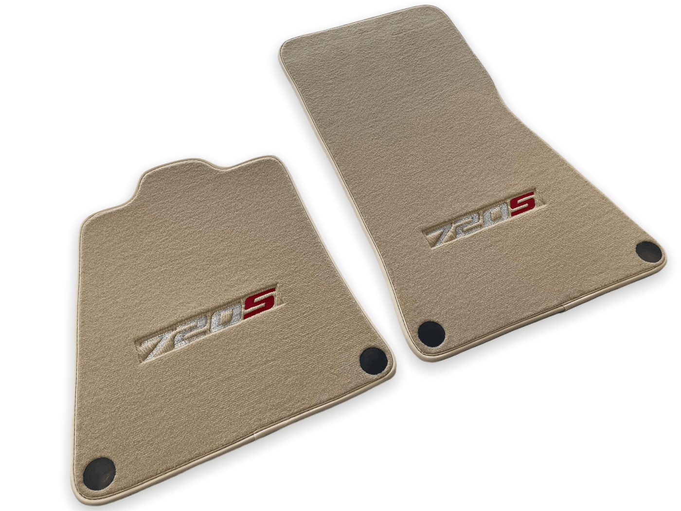 Floor Mats For McLaren 720S Beige Tailored Carpets Set AutoWin - AutoWin