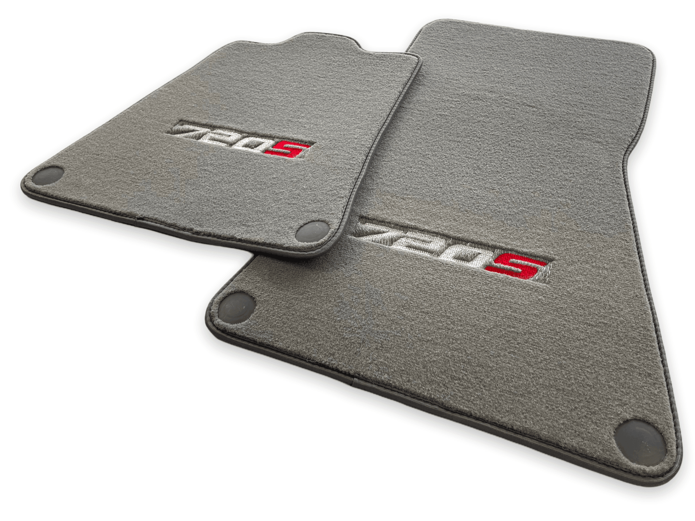 Floor Mats For McLaren 720S Gray Tailored Carpets Set AutoWin - AutoWin
