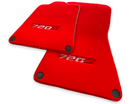 Floor Mats For McLaren 720S Red Tailored Carpets Set AutoWin - AutoWin