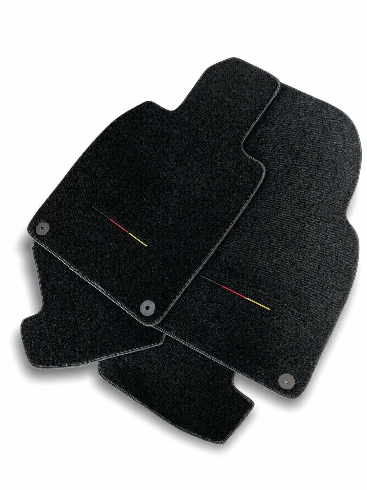 Floor Mats for Porsche Taycan 2019-2023 Carpet Germany Flag AutoWin Brand - AutoWin