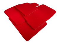 Floor Mats For Rolls Royce Dawn Rr6 2016-2023 Red - AutoWin