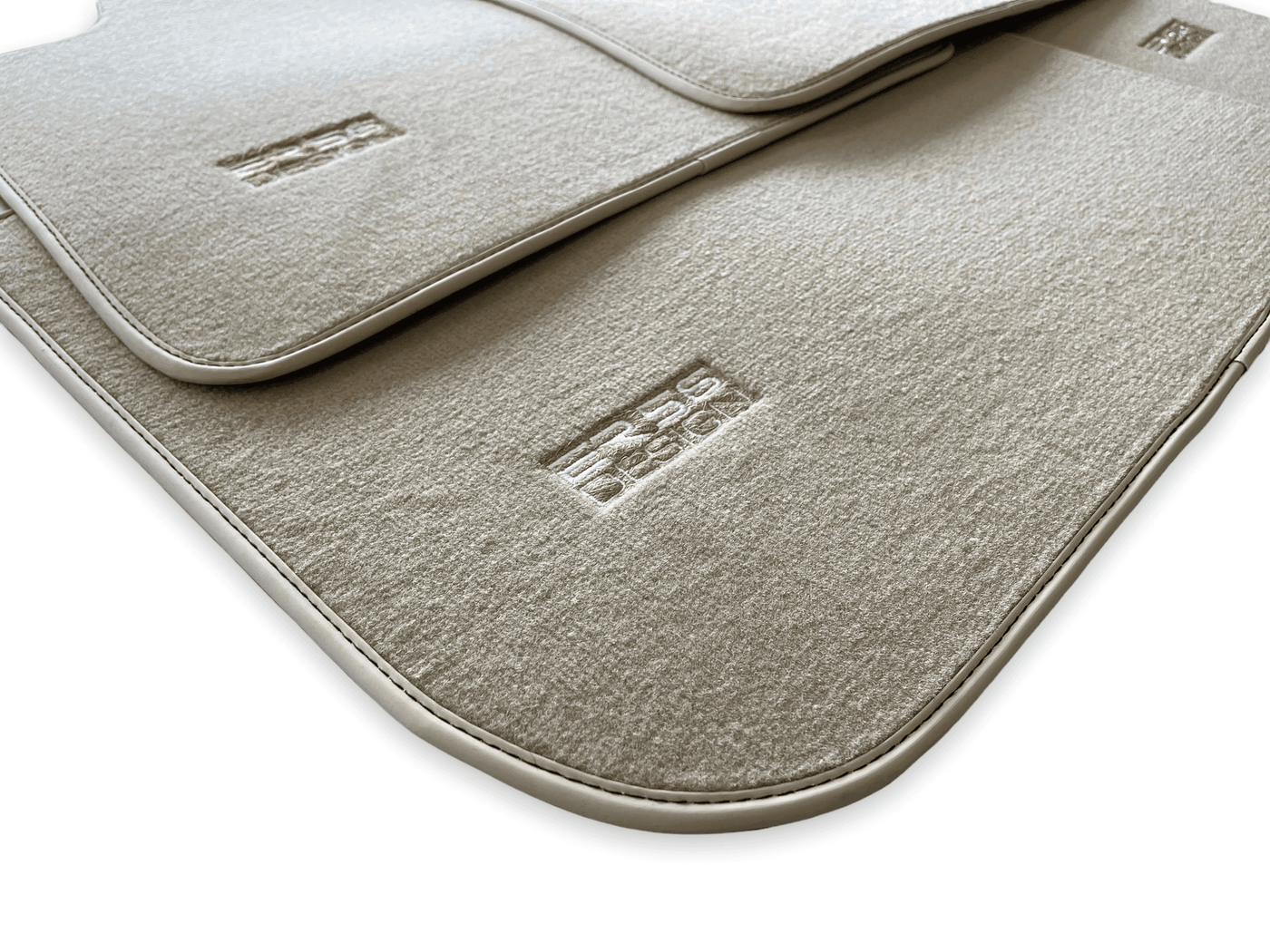 Floor Mats For Rolls Royce Phantom Drophead Coupe 2007–2016 Beige Er56 Design - AutoWin