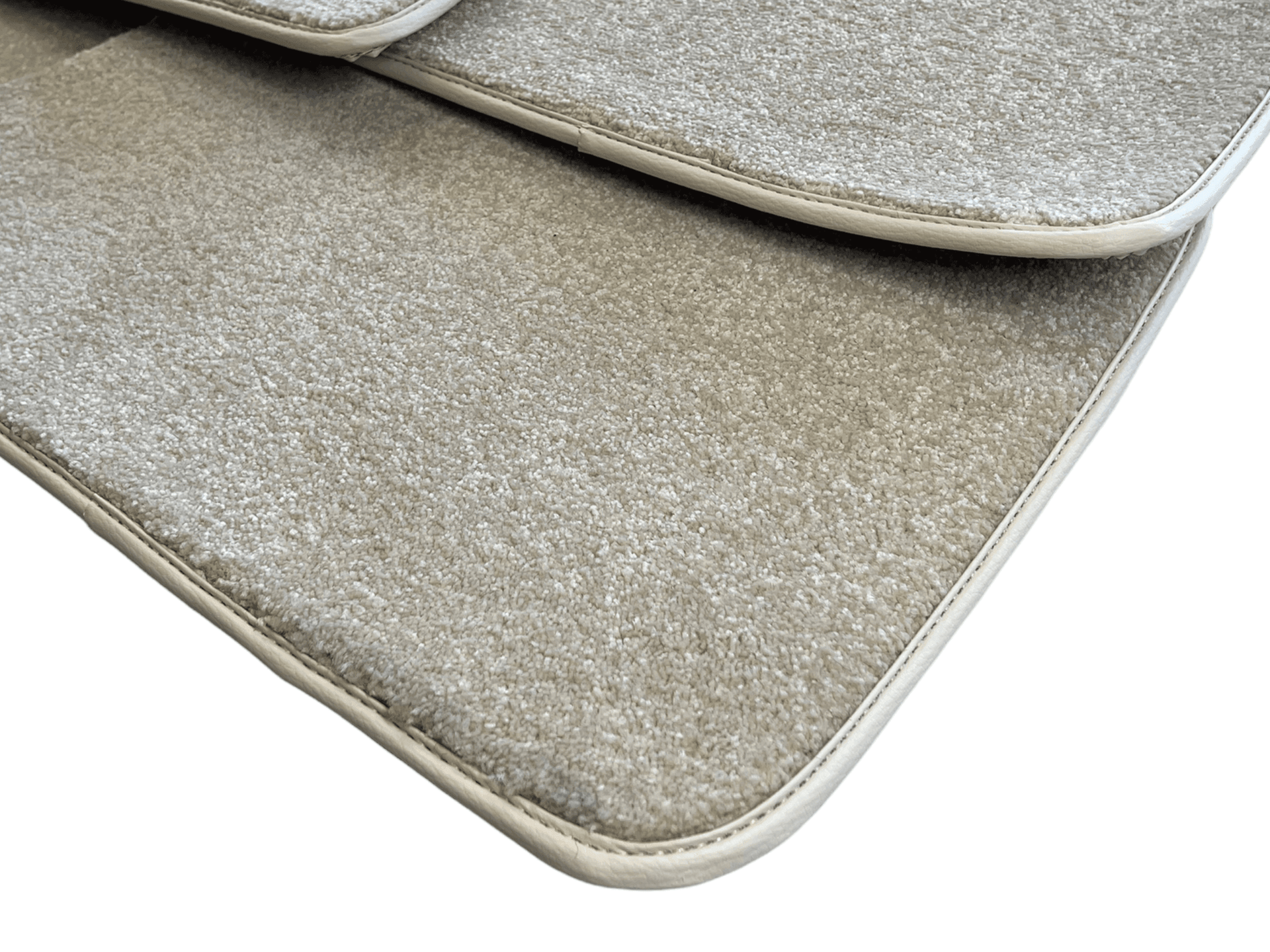 Floor Mats For Rolls Royce Phantom Drophead Coupe 2007–2016 Beige Luxury Quality - AutoWin