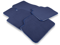 Floor Mats For Rolls Royce Phantom Drophead Coupe 2007–2016 Dark Blue - AutoWin