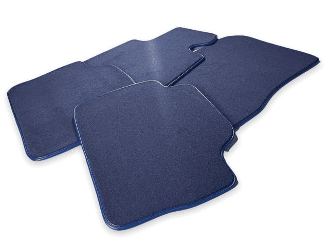 Floor Mats For Rolls Royce Phantom Drophead Coupe 2007–2016 Dark Blue - AutoWin