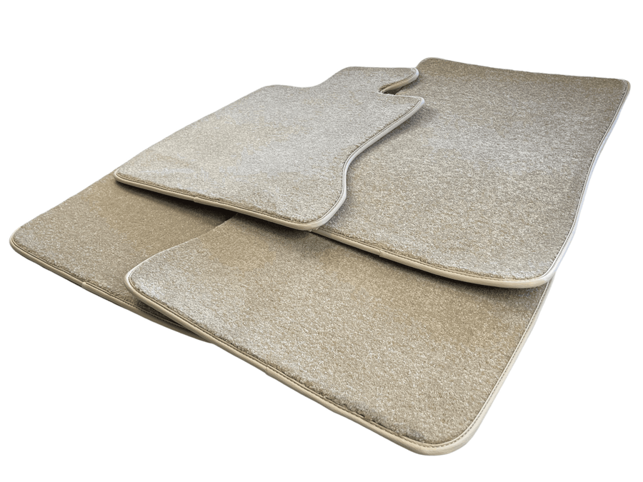 Floor Mats For Rolls Royce Wraith 2013-2023 Beige Luxury Quality - AutoWin