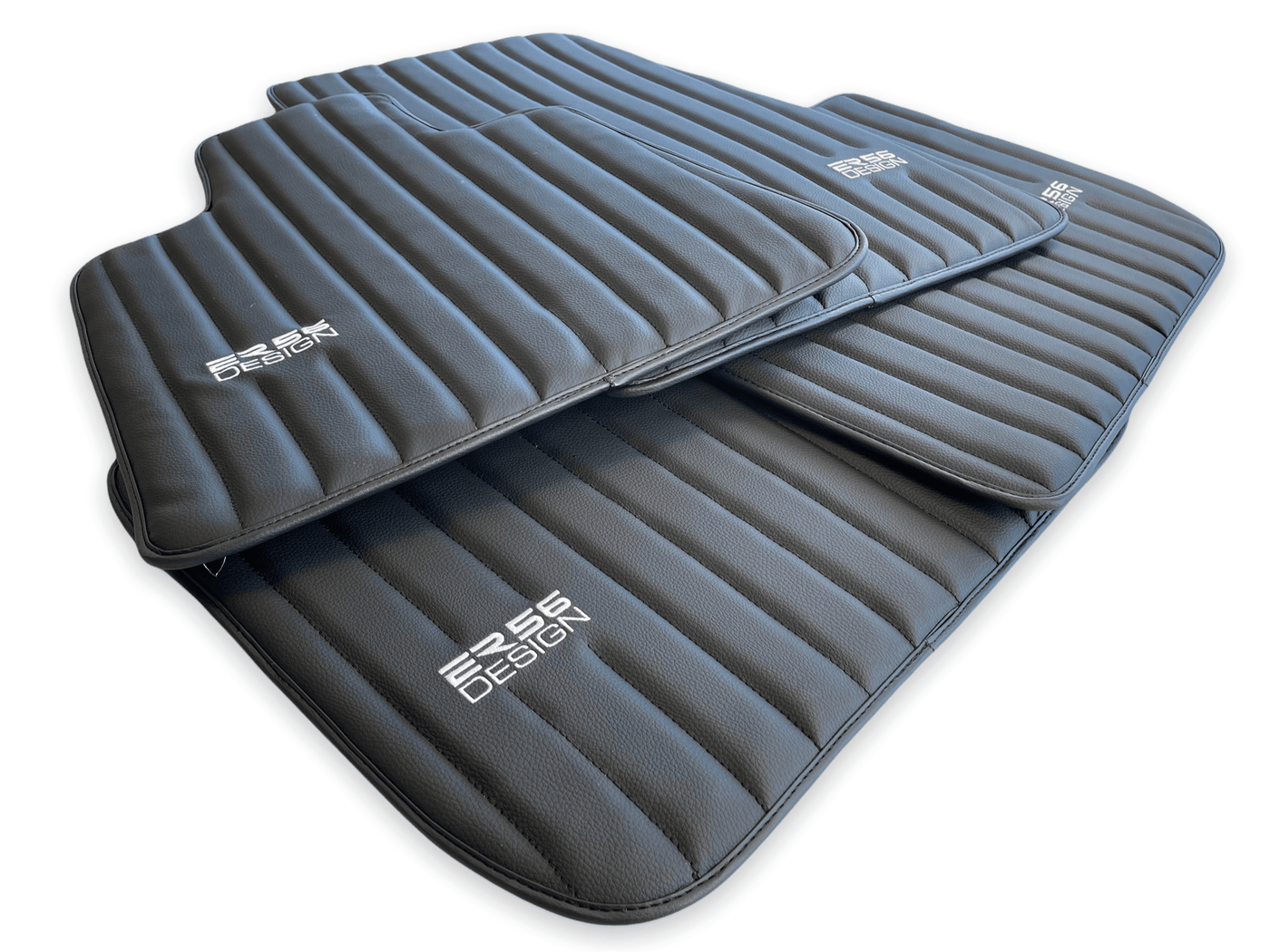 Floor Mats For Rolls Royce Wraith 2013-2023 Leather ER56 Design - AutoWin