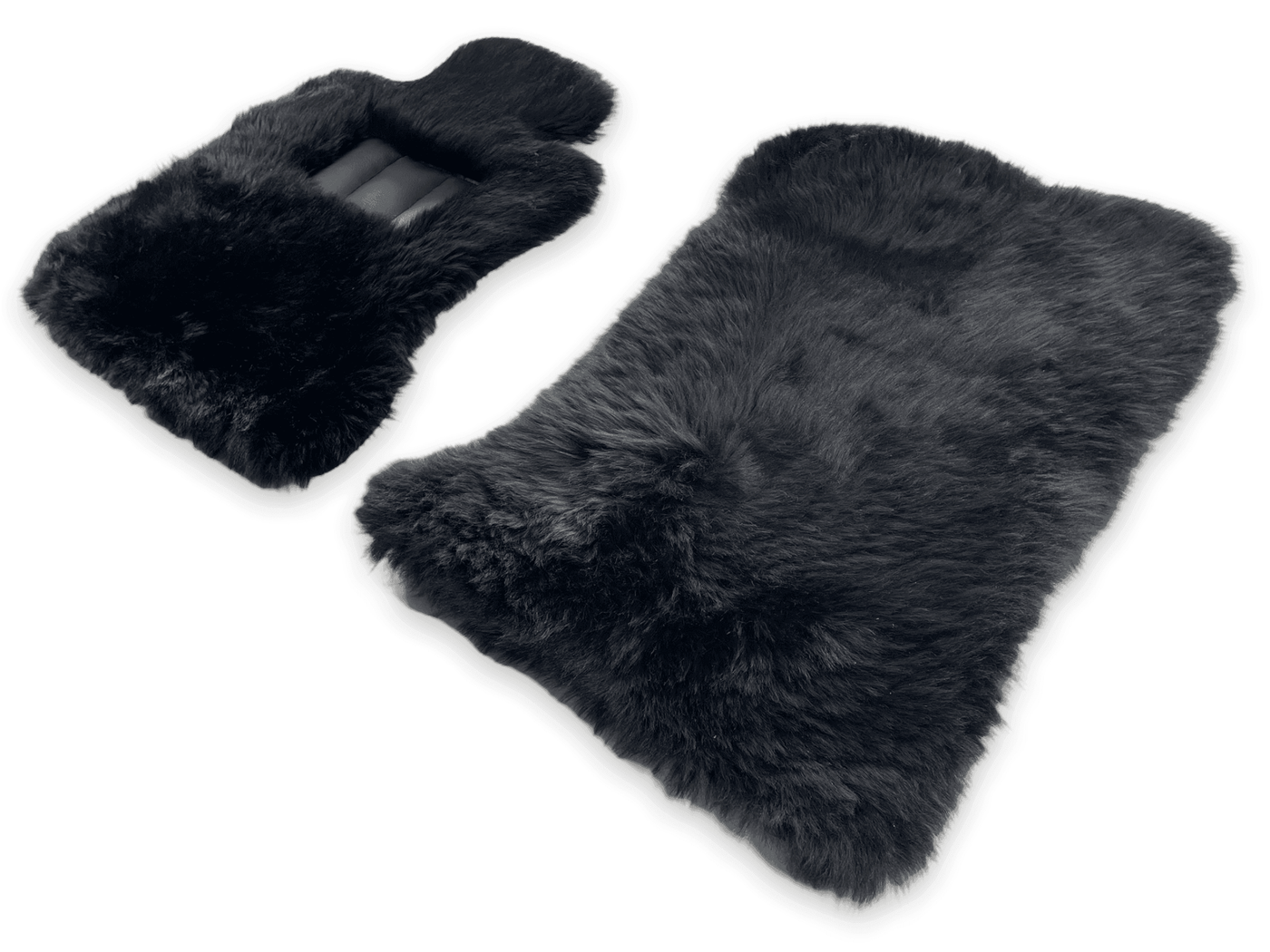 Genuine Sheepskin Floor Mats Rolls Royce Ghost Series II (2021-2024) Er56 Design Brand - AutoWin
