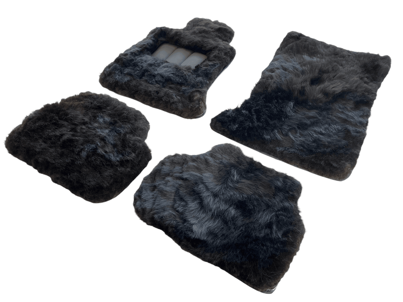 Genuine Sheepskin Floor Mats Rolls Royce Phantom Drophead Coupe 2007–2016 Er56 Design Brand - AutoWin