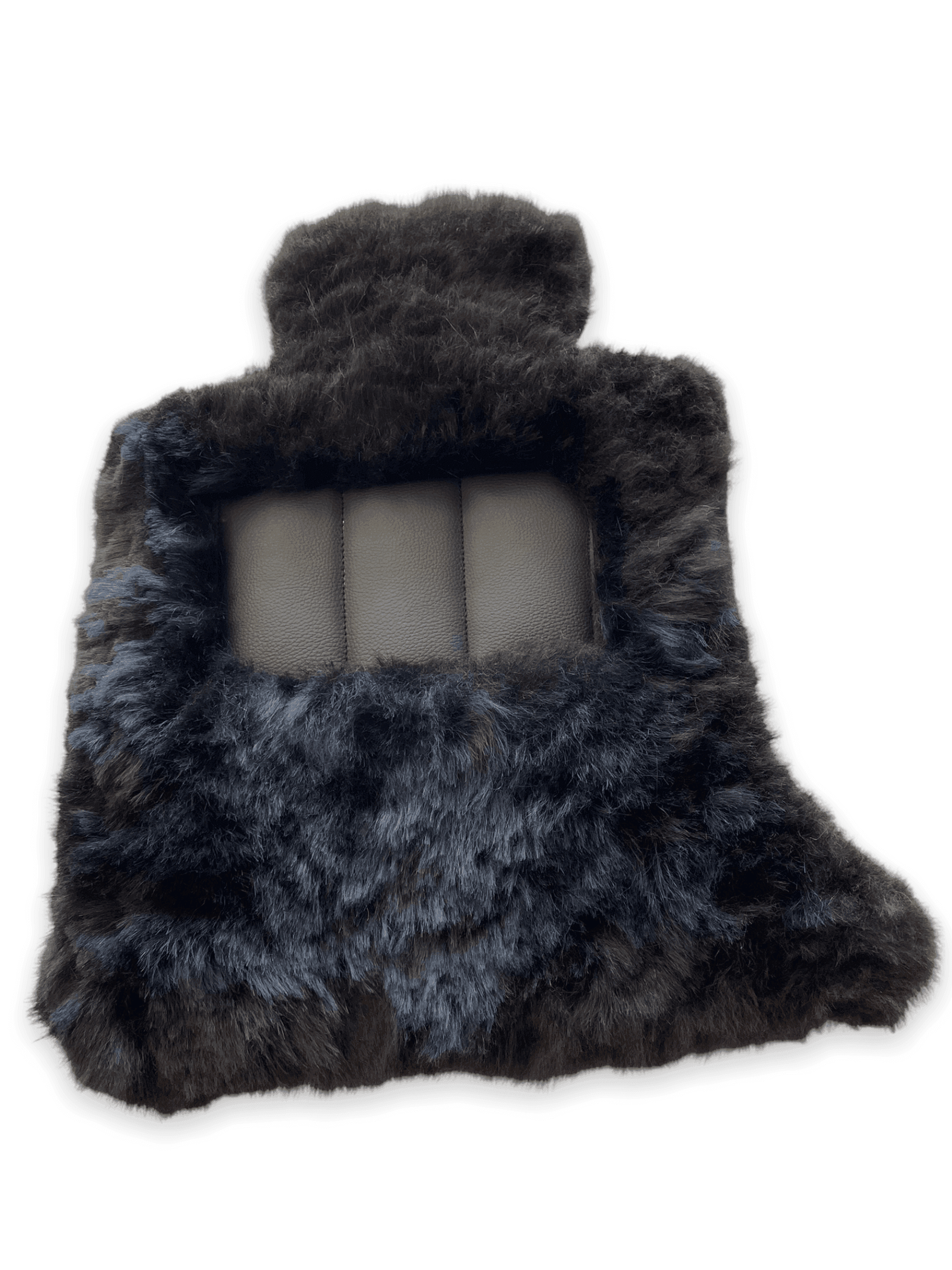 Genuine Sheepskin Floor Mats Rolls Royce Phantom Drophead Coupe 2007–2016 Er56 Design Brand - AutoWin