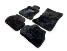 Genuine Sheepskin Floor Mats Rolls Royce Phantom Drophead Coupe 2007–2016 Er56 Design Brand - AutoWin