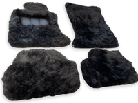 Genuine Sheepskin Floor Mats Rolls Royce Phantom Drophead Coupe 2007–2016 Er56 Design Brand - AutoWin