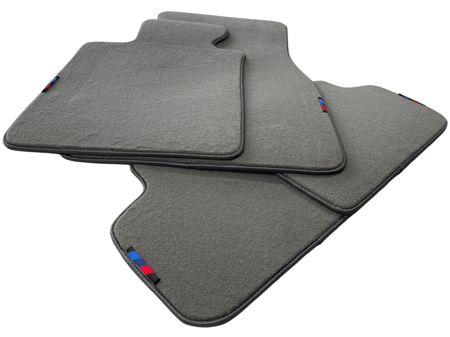 Gray Floor Mats For BMW 8 Series Gran Coupe G16 With M Package AutoWin Brand - AutoWin