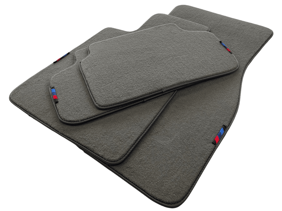 Gray Floor Mats For BMW M4 Series F82 With M Package AutoWin Brand - AutoWin