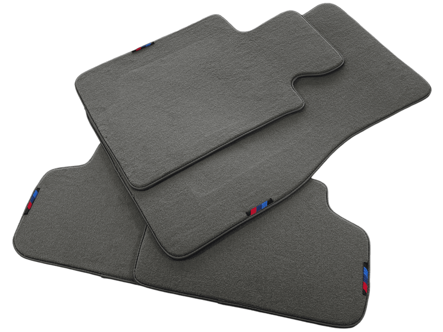 Gray Floor Mats For BMW M4 Series F82 With M Package AutoWin Brand - AutoWin