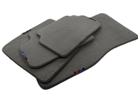 Gray Floor Mats for BMW iX (2022-2024) with M Package AutoWin Brand - AutoWin
