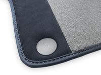 Gray Floor Mats For Ferrari California 2008-2014 With Alcantara - AutoWin