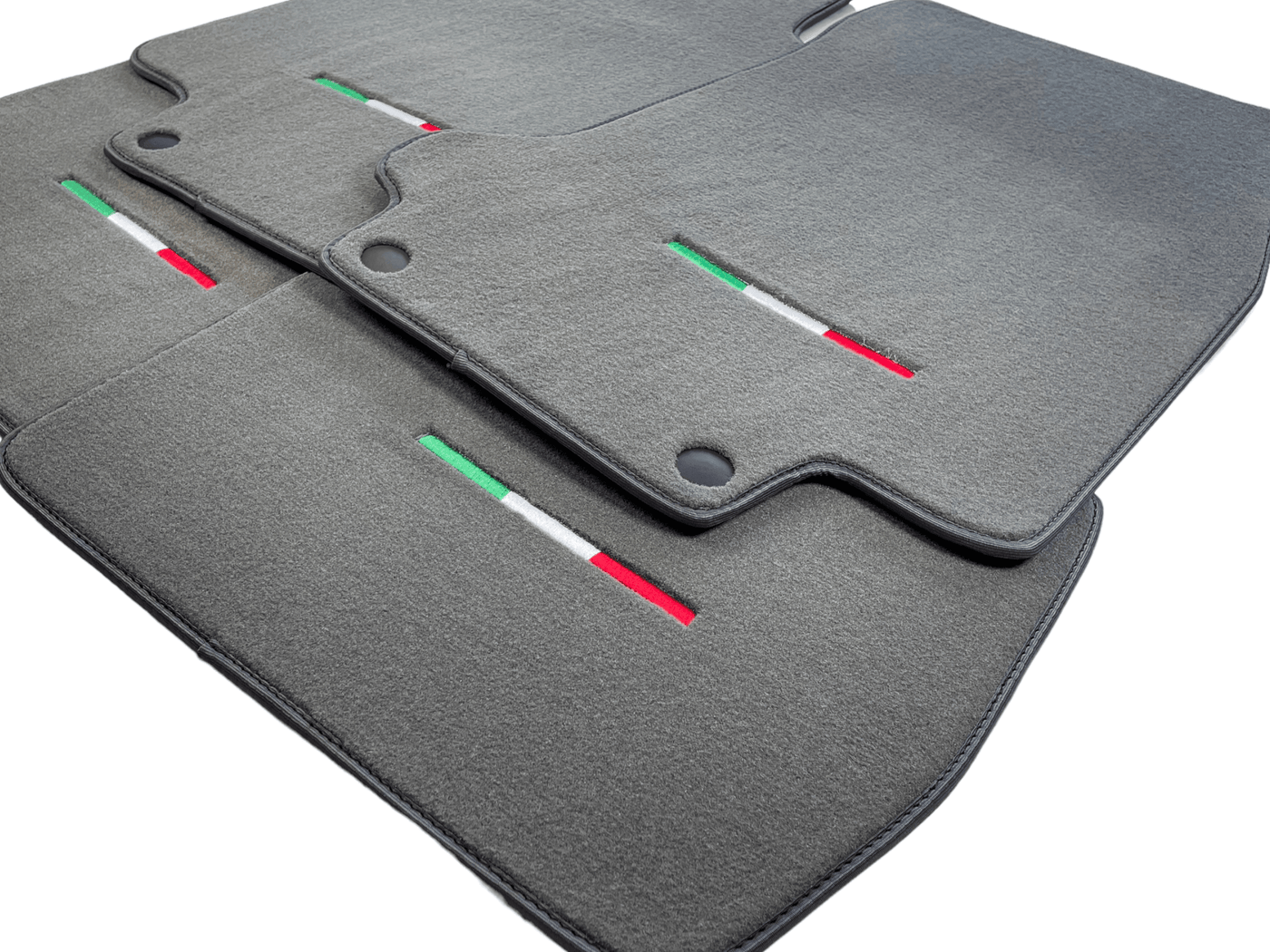 Gray Floor Mats For Maserati GranTurismo (2007-2019) IT Edition - AutoWin
