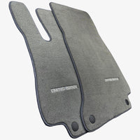 Gray Floor Mats For Mercedes Benz A-Class W176 (2012-2018) | Limited Edition - AutoWin