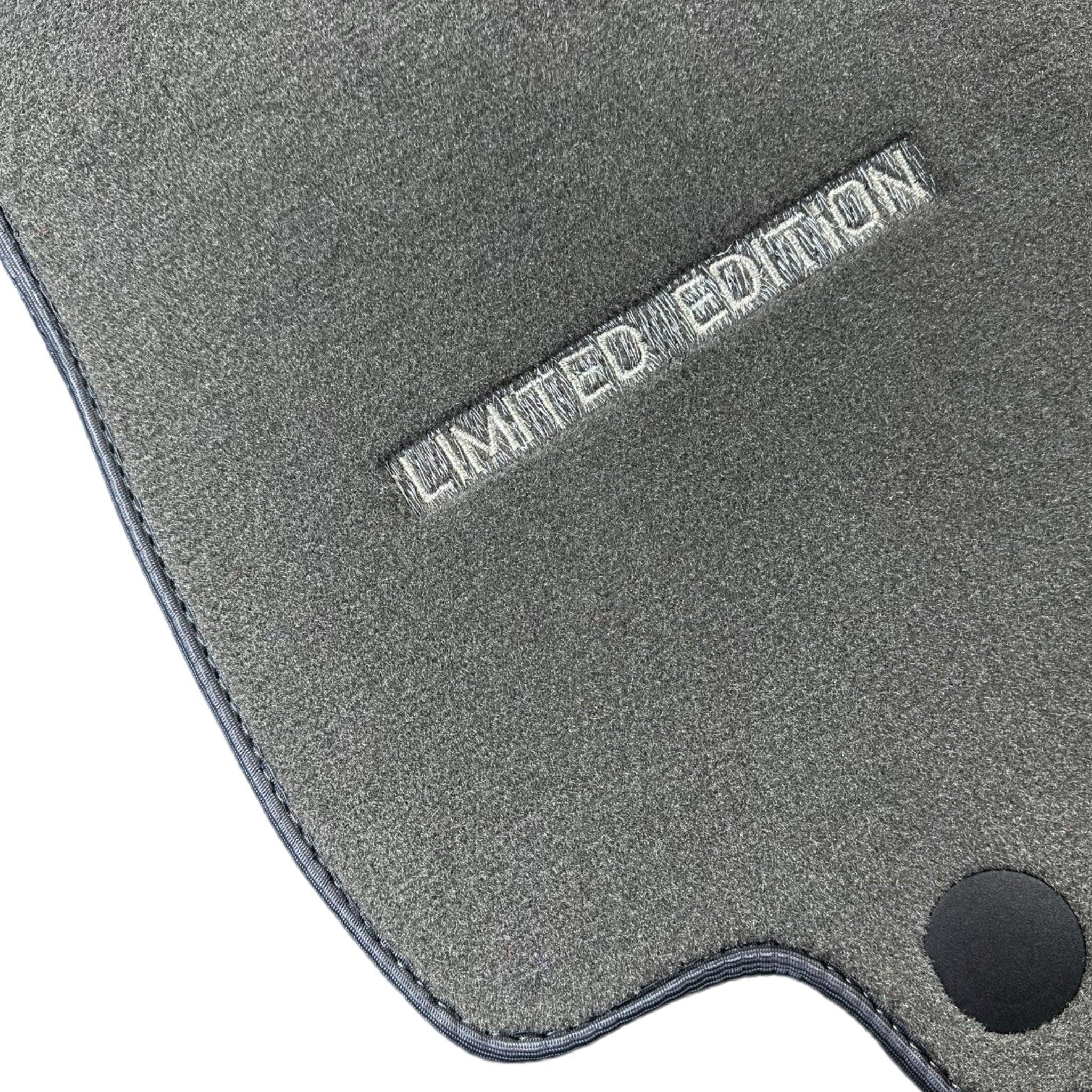 Gray Floor Mats For Mercedes Benz CLA-Class C118 Coupe (2020-2023) Hybrid | Limited Edition - AutoWin