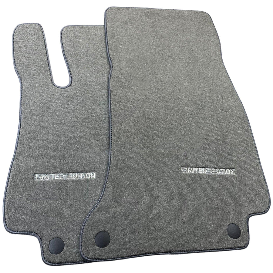Gray Floor Mats For Mercedes Benz E-Class W124 Sedan (1985-1995) | Limited Edition - AutoWin