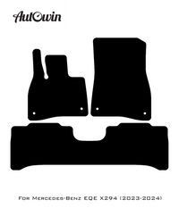 Gray Floor Mats For Mercedes Benz EQE-Class X294 (2023-2024) | Limited Edition - AutoWin