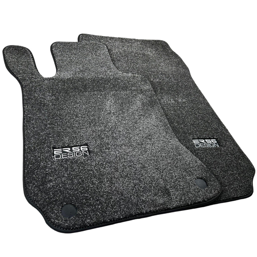 Gray Luxury Floor Mats For Mercedes Benz C-Class C205 Coupe Facelift (2018-2023) | ER56 Design - AutoWin