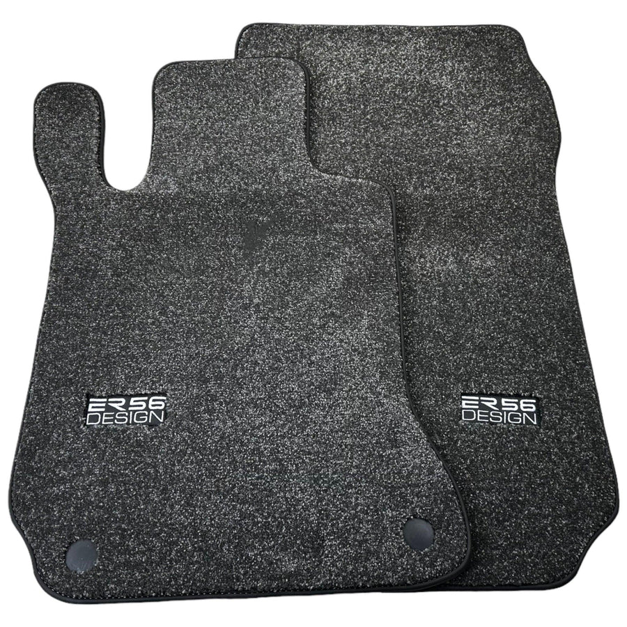 Gray Luxury Floor Mats For Mercedes Benz C-Class C205 Coupe Facelift (2018-2023) | ER56 Design - AutoWin