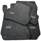 Gray Luxury Floor Mats For Mercedes Benz C-Class S206 Wagon (2021-2023) Hybrid | ER56 Design - AutoWin